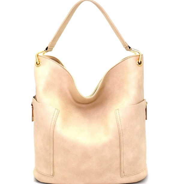 Tote Hobo dengan Aksen Tali Panjang